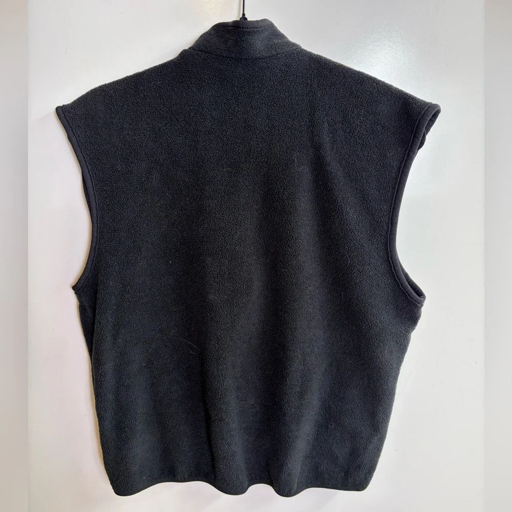 Vintage The North Face Denali Fleece Vest Black Small Made in USA 90s Gorpcore
